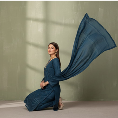 Luxury Winter Collection Volume 1749 - Dhanak Chamki Boring 3-Piece Suit